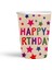 Karton Bardak 8oz 8'li -Kraft Stars- 1