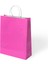 Büküm Saplı Kağıt Çanta Fuşya 25X12X31 24 Lü 1