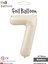 Rakam Folyo Balon 34''/ 86CM Krem -7- 1