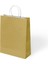Büküm Saplı Kağıt Çanta Altın 18X8X24 24 Lü 1
