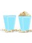 Popcorn Kutusu 8'li -Makaron Mavi- 1
