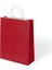 Büküm Saplı Kağıt Çanta Kırmızı 25X12X31 24 Lü 1