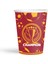Karton Bardak 8oz 8li -Champion Sarı Kırmızı- 1