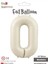 Rakam Folyo Balon 34''/ 86CM Krem -0- 1