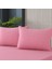 Cs Ilkim 2 Adet Pembe Pamuklu Fermuarlı 50X70 cm Yastık Kılıfı 1