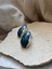 Mavi Taşlı Çekirdek Küpe 2