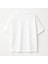 Panda Baskılı Unisex Bisiklet Yaka Pamuk Oversize T-Shirt 2