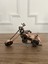 El Yapımı Dekoratif Metal Motosiklet - 15 x 9 cm 1