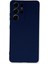 Samsung Galaxy S21 Ultra Kılıf Nano Içi Kadife Silikon - Lacivert - SUAT7580-4054 1