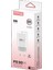 Konfulon C87C 30W Type-C Çıkışlı Ekstra DL51 1m Type-C To Type-C Kablolu Pd Şarj Cihazı - Beyaz 4