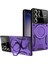 Samsung Galaxy S25 Ultra Kılıf Joy Lens Standlı Kapak - Mor - SUAT7720-7657 1