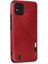 Realme C11 2021 Kılıf Loop Deri Silikon - Kırmızı - SUAT9088-3964 2