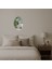 Oval Yaprak Desenli Dekoratif Aynalı Tablo - SUAT9058-9451 2