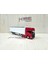25 cm uzunlukta 1/64 ölçek Kırmızı SCANIA R730 TIR MAKETİ (firma ismi yazılabilir) 4