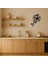 Monokrom Çiçek Desenli Dekoratif Tablo - SUAT9811-5746 2