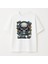 Gamer Skull Baskılı Unisex Bisiklet Yaka Pamuk Oversize T-Shirt 1