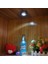 ® Kablosuz Spot Pilli Dokunmatik LED Lamba 3 Ledli Dolap Lambası 5