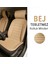 Honda Civic 2016 -2020 Uyumlu Oto Koltuk Minderi Ergonomik Bumerang 2'li Lüks Set Bej 1
