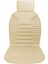 Toyota Auris 2006-2012 Uyumlu Oto Koltuk Minderi Ergonomik Bumerang 2'li Lüks Set Bej 3