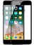 Apple iPhone 6S Plus 6D Tam Kaplayan Full Cam Ekran Koruyucu Siyah 1
