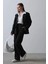 Kalpli Ceket Takım - Siyah 4