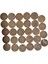 Fransa 20 Centimes 29 Adet Farklı Tarihler 1