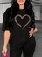 Baskılı T-Shirt - Siyah 1