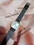 Gold Kasa Retro Still Marka Model Vintage Oval - Charmlı- Koyu Kahve Kordon Kadın Kol Saati 0021 1