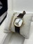 Retro Still Marka Model Vintage Oval Suyolu Bileklik Gold Kasa - Koyu Kahve Kordon Kadın Kol Saati 0021 1