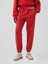 Kadın Kırmızı High Rise Boyfriend Jogger Eşofman Altı 6