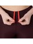 Road High Waist Tight Kadın Bordo Eşofman Altı 2012C968-601 4