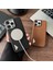 Apple iPhone 17 Pro Max Uyumlu Kılıf Zebana Arvento Elite Deri Kılıf (Kablosuz Şarj) Siyah 2