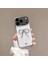 Apple iPhone 17 Pro Max Uyumlu Kılıf Zebana Bow Silikon Kılıf Şeffaf 1