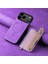 Apple iPhone 17 Pro Max Uyumlu Kılıf Zebana 2in1 Kartlıklı Best Deri Kılıf Mor 1