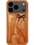 Apple iPhone 17 Pro Max Uyumlu Kılıf Zebana Fionka Silikon Kılıf Kahverengi 1