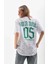 Unisex Baskılı Oversize T-Shirt - Beyaz 2