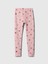 Kız Çocuk Pembe Stretch Cozy Legging Tayt 3
