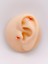 Cerrrahi Çelik Piercing ( Pirsing ) Incili Dudak Figürlü Tragus Helix Piercing (1ADET) 1