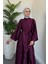 Kaitlyn Taşlı Abiye Mor 3