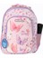 584980 Butterfly Çift Cepli Ilkokul Sırt Çantası-Pembe 2