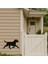 Metal Duvar Süsü Koşan Köpek Dekoratif - Shadowline Serisi 3