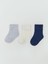 Yeni Sezon Basic Erkek Bebek Soket Çorap 3'lü 1