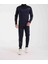 Grafıcs Slim Fit Lacivert Eşofman 4