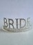 Taç Bride Metal Taşlı Lüks Gelin Taçı Gümüş Üstten Geçirmeli 3