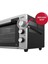 Midi Fırın 34 lt Inox 4 Fonksiyon Statik Pişirme Termostatlı Isı Kontrol Mekanik Zamanlayıcı 4
