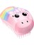 Unicorn Mini Pembe Çocuk Saç Fırçası Düğümsüz Statik Önleyici Tüm Saç Tipleri İçin 7