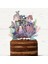 Deniz Kızı Temalı Kız Çocuk Doğum Günü Isme Özel Pasta Parti Süsü Deniz Kızı Cake Topper (26X21 Cm) 1