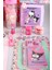 Dekomus Ile Yeni Sezon Lisanslı My Melody&best Frıends "melopınk Koleksiyonu" Full Kırtasiye Seti Okul,kalem ve Termoslu Beslenme Çantası Ile 500 ml Matara,beslenme Kutusu "dekomus Cep Defteri Hediyeli" 5
