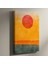 Soyut Minimalist Günbatımı Tablosu 1