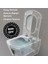 Elegant Kömür Karası Kanalsız Asma Klozet EG321, Creavit Elegant Duroplast Yavaş Kapak 5